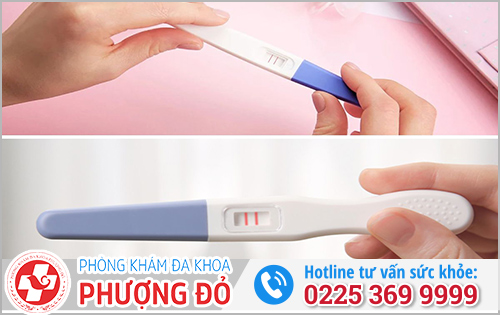Phá thai bằng thuốc xong thử que vẫn 2 vạch