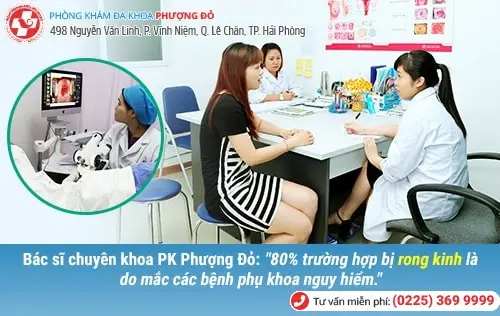 rong kinh có thể là do bệnh phụ khoa rong kinh có thể là do bệnh phụ khoa